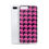 Thumbnail: Pink & Black Houndstooth iPhone Case