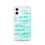 Thumbnail: Artic Blue Shibori Tie Dye iPhone Case