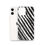 Thumbnail: Black & White Slant Stripe iPhone Case