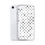 Thumbnail: Gray Polka Dots on White iPhone Case