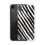 Thumbnail: Black & White Slant Stripe iPhone Case