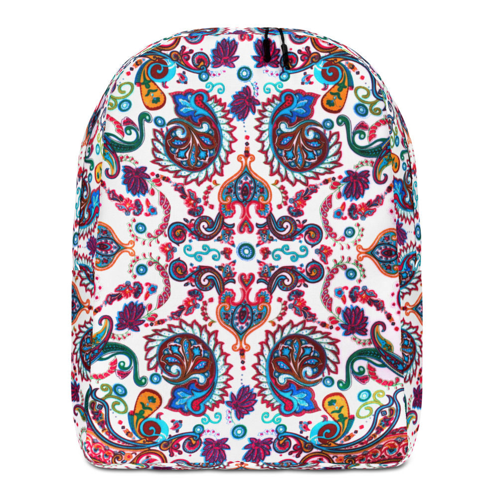 Paisley Minimalist Backpack