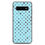 Thumbnail: Gray Polka Dots on Blue Samsung Case