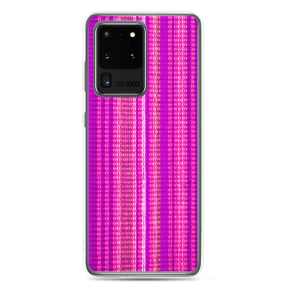 Thumbnail: Hot Pink Stripe Samsung Case