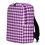 Thumbnail: Purple Houndstooth Minimalist Backpack