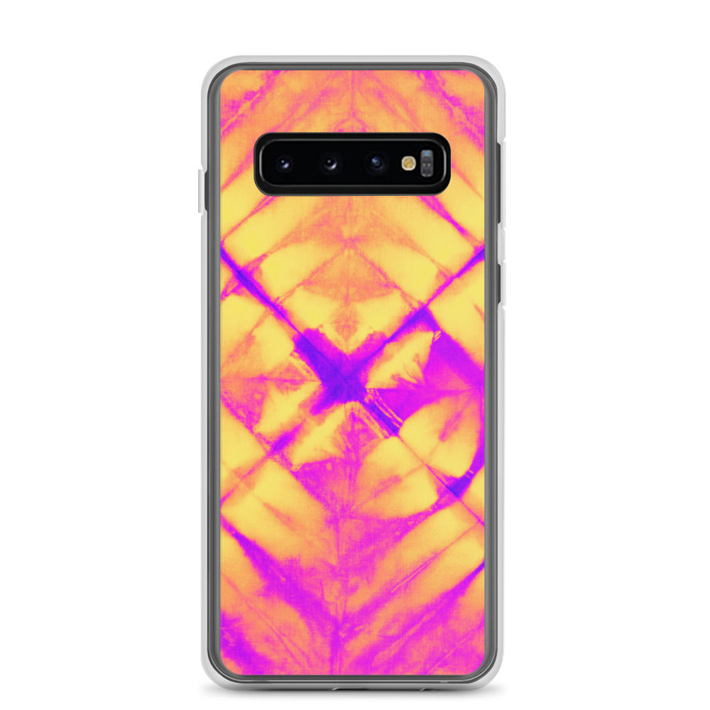 Yellow & Hot Pink Samsung Case