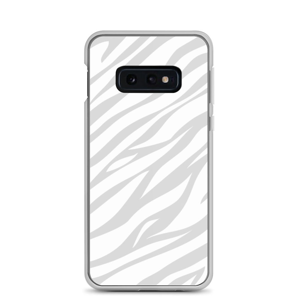 Thumbnail: Gray Zebra Samsung Case