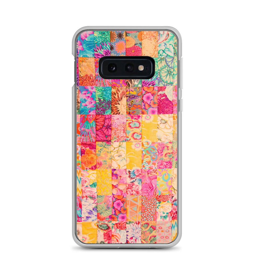 Thumbnail: Bright Quilt Print Samsung Case