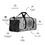 Thumbnail: Black & White Mandala Duffel Bag