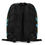 Thumbnail: Turquoise & Black Chevron Minimalist Backpack