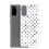 Thumbnail: Gray Polka Dots on White Samsung Case