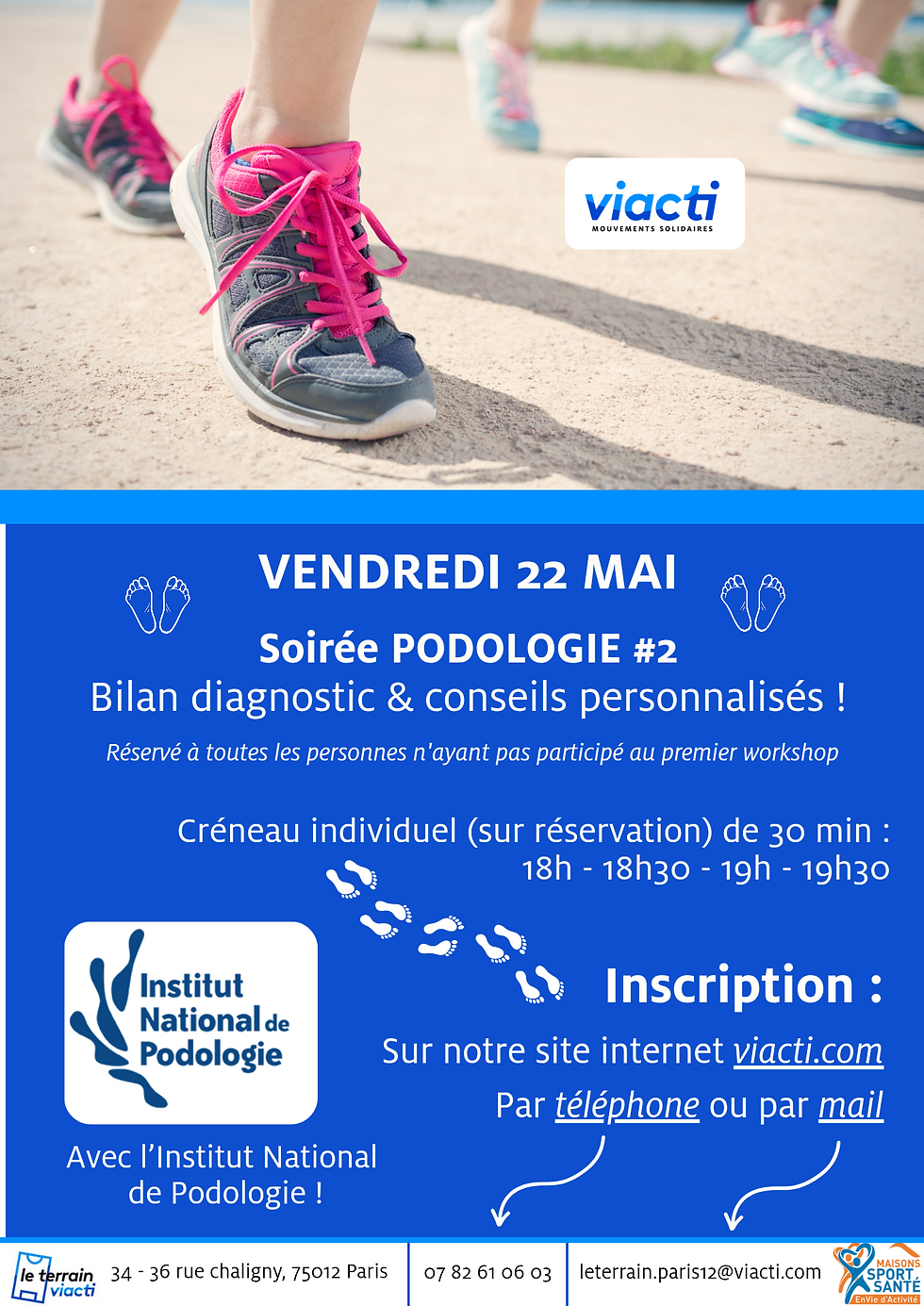 18h30 WORKSHOP - PODOLOGIE 2