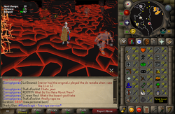 Shady Glen Fire cape complete