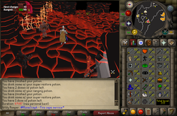 Wildy Reaper Fire cape complete