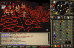 Off Im Iron Fire cape complete