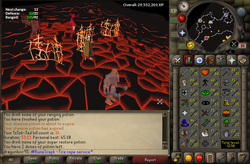 Dragunlovr95 Fire cape complete 8
