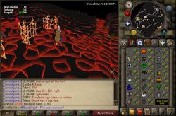 BurntEarlobe Fire cape complete 2