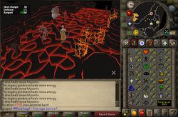 Gimped Fire cape complete
