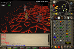 F2P Jesus Fire cape complete