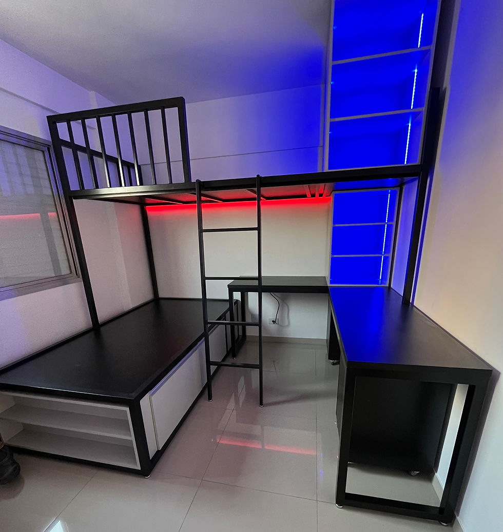 Exemplo de móvel planejado sob medida para quarto