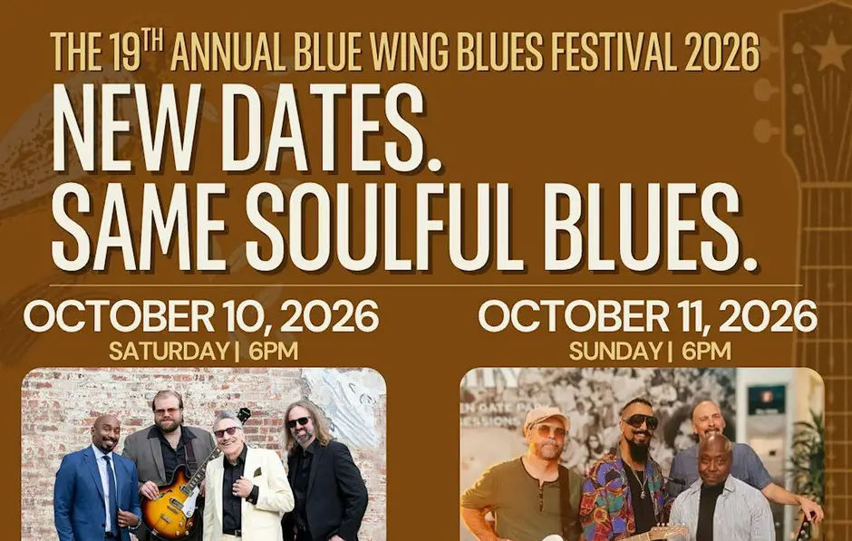 19th Annual Blue Wing Blues Festival