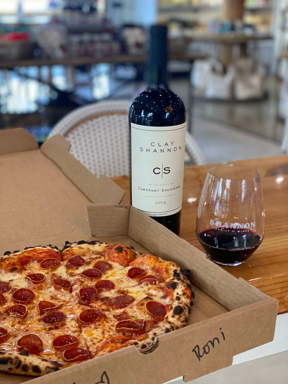 Friday Night Pizza and Wine at The Mercantile in Kelseyville, CA