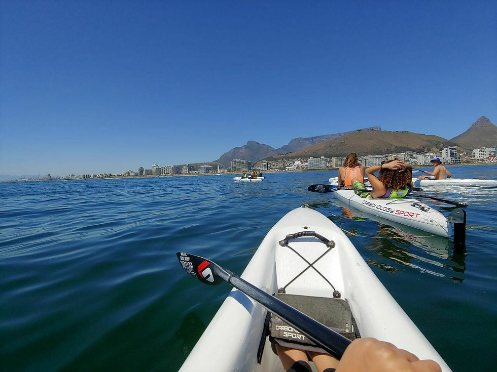 Kayaking in Cape Town