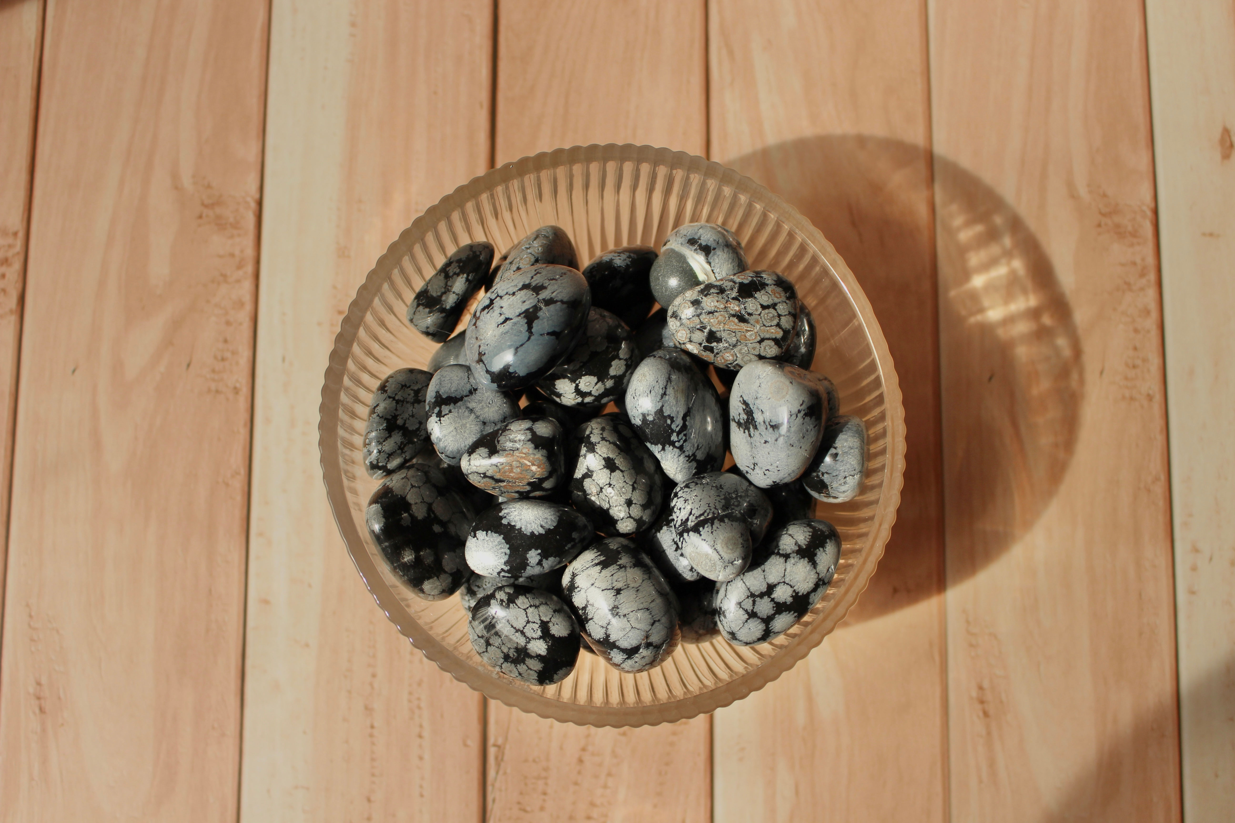 Snowflake Obsidian Tumble