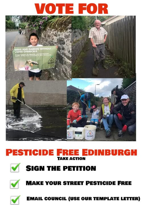 Vote for a Pesticide Free Edinburgh
