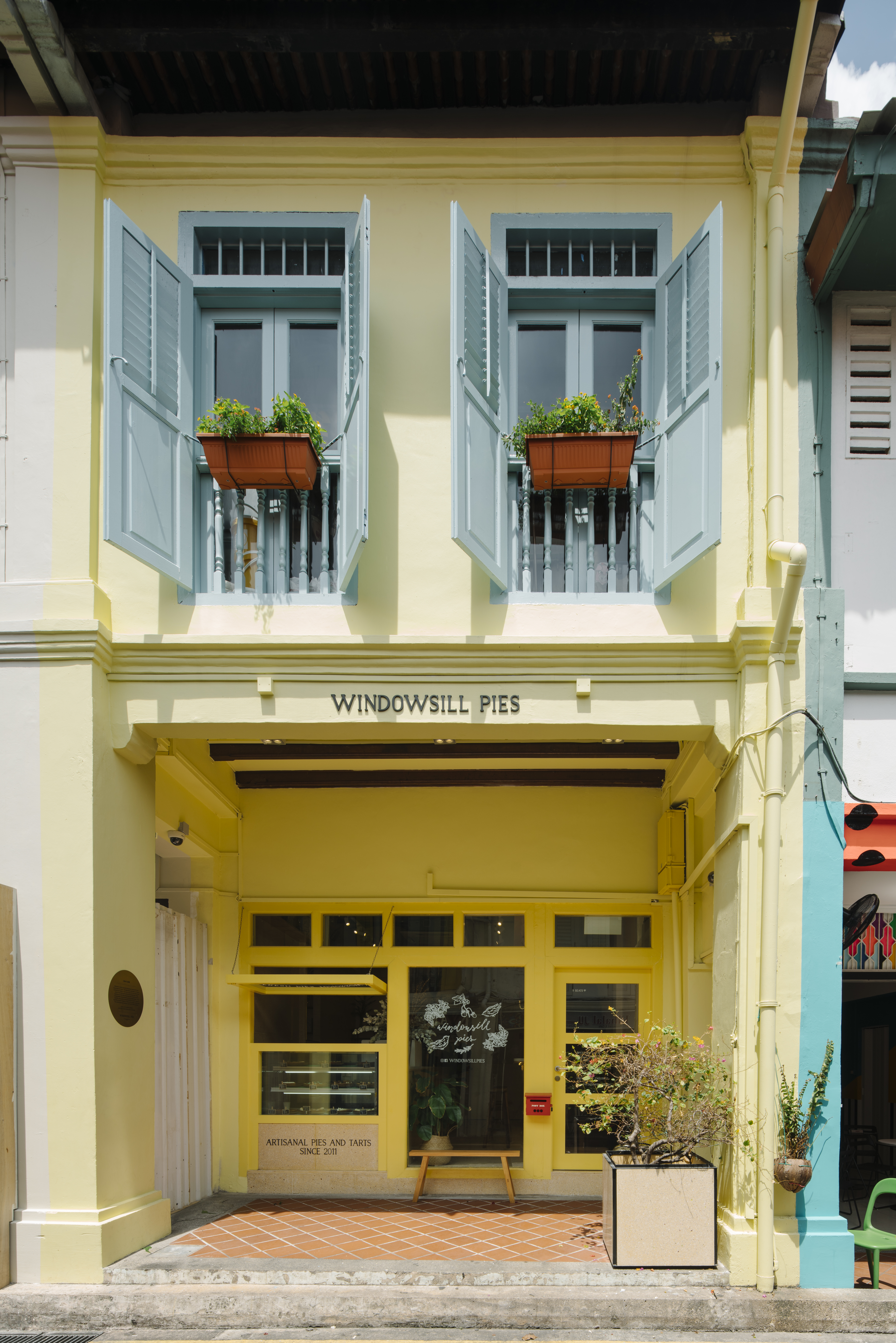 Windowsill Pies At Haji Lane Monocot