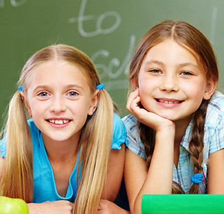 Smiling in Class