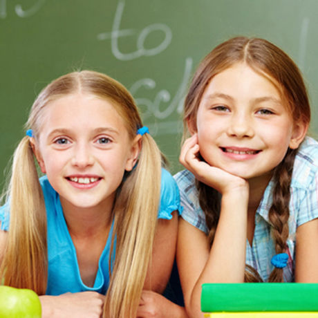 Smiling in Class