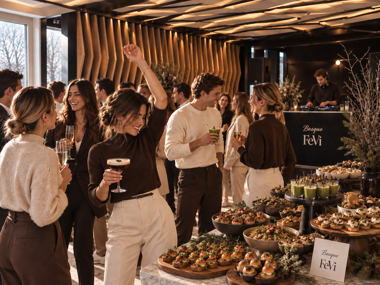 Saturday Vibes au Bosque FeVi à Esch-sur-Alzette : expérience gastronomique avec live cooking, boissons et DJ.