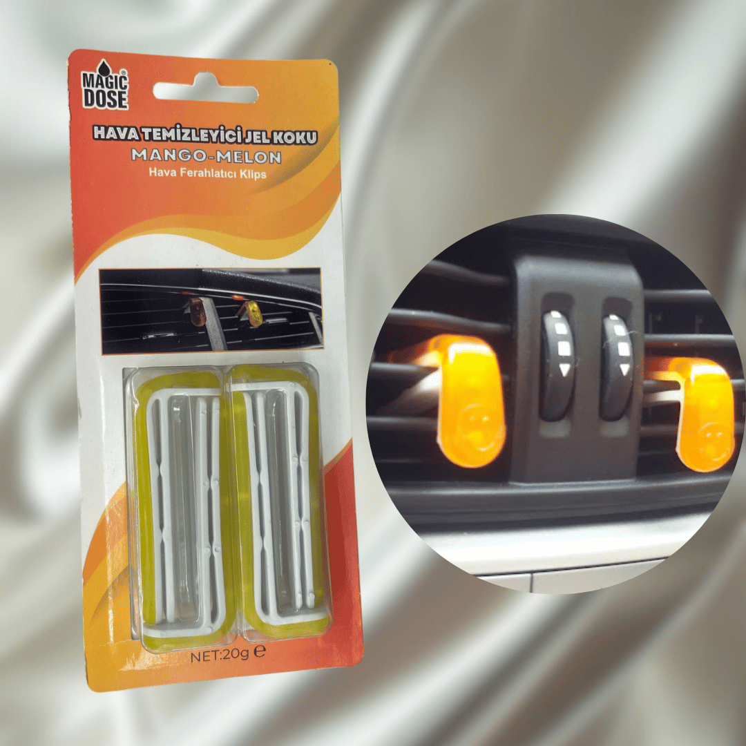 Magic Dose - Araba Kokusu Jel Koku Hava Temizleyici Mango Melon