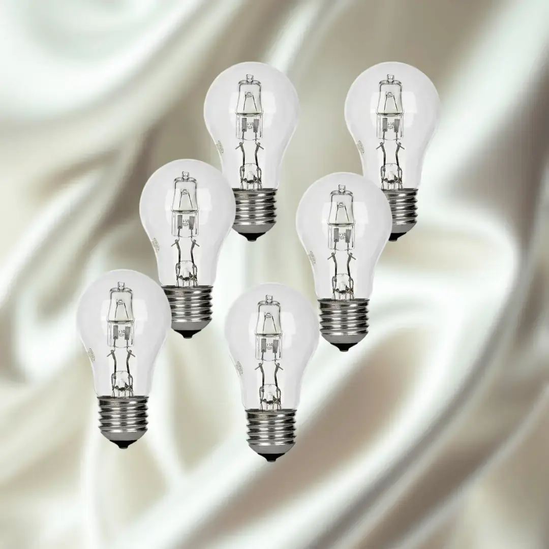 28W Halojen Ampul Sarı Işık - 6lı Paket