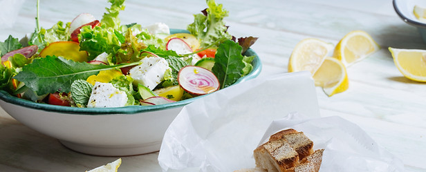 Färska Feta Salad