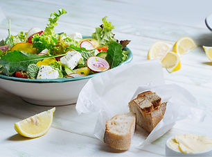 Frischer Feta-Salat