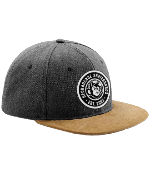 Deckadence Snapback Suede Grey