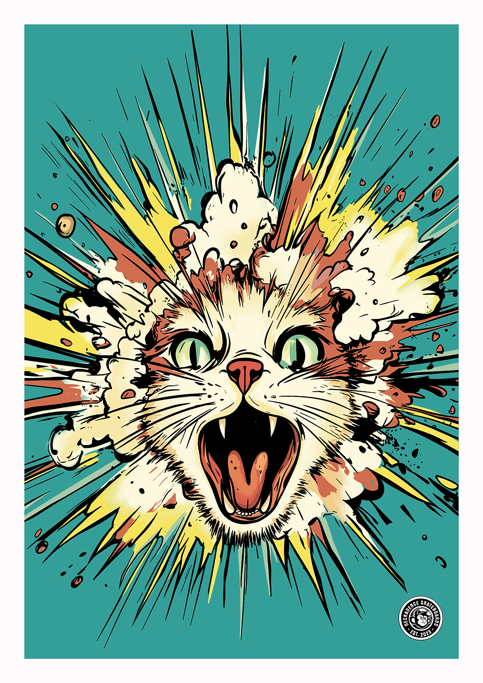 Cat AHHHHH A3 Print.png