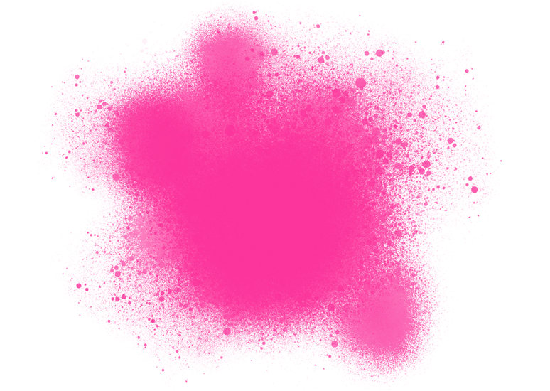 bright Pink spray can plurge