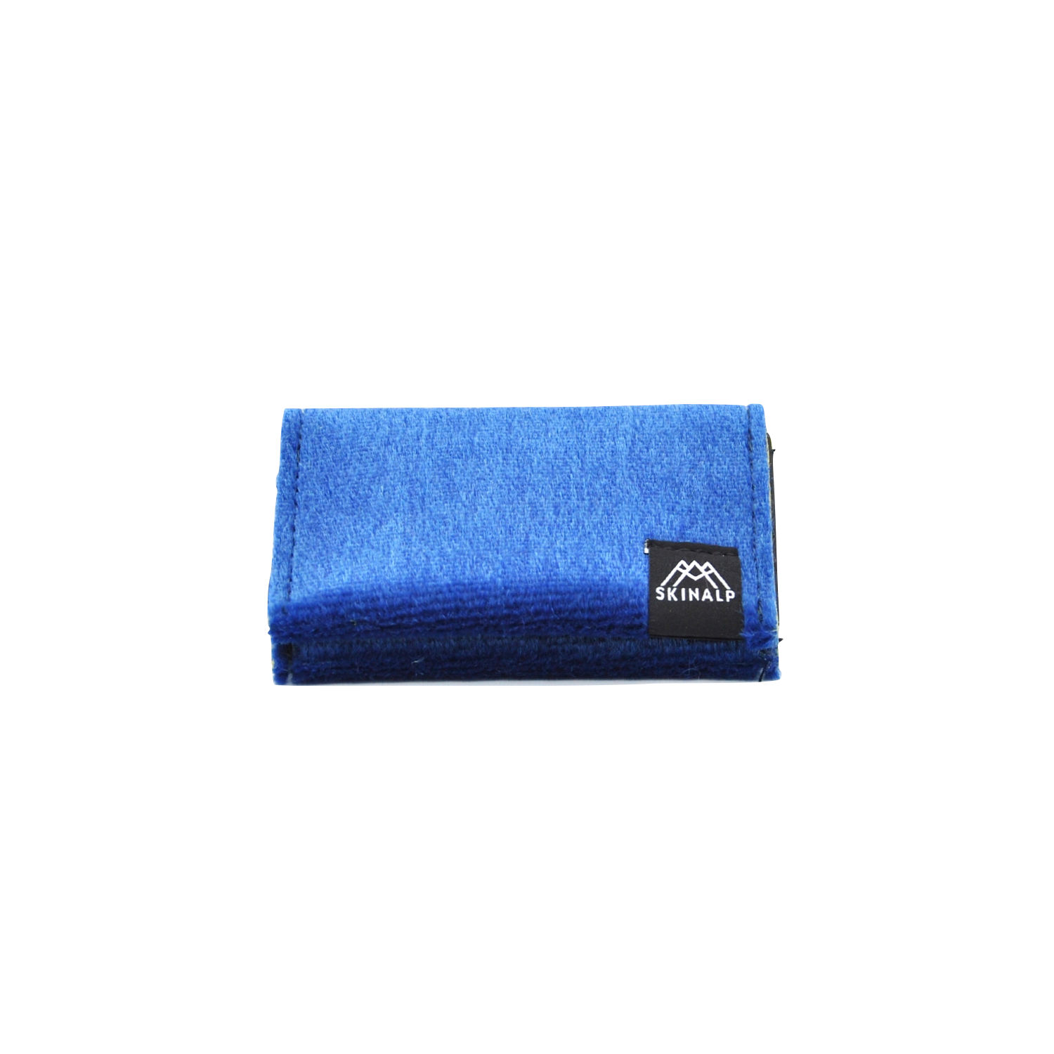 Dark blue eco-friendly wallet from upcycled skitouring skins
