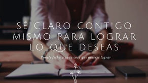 Escucha qué te dices y observa qué logras.