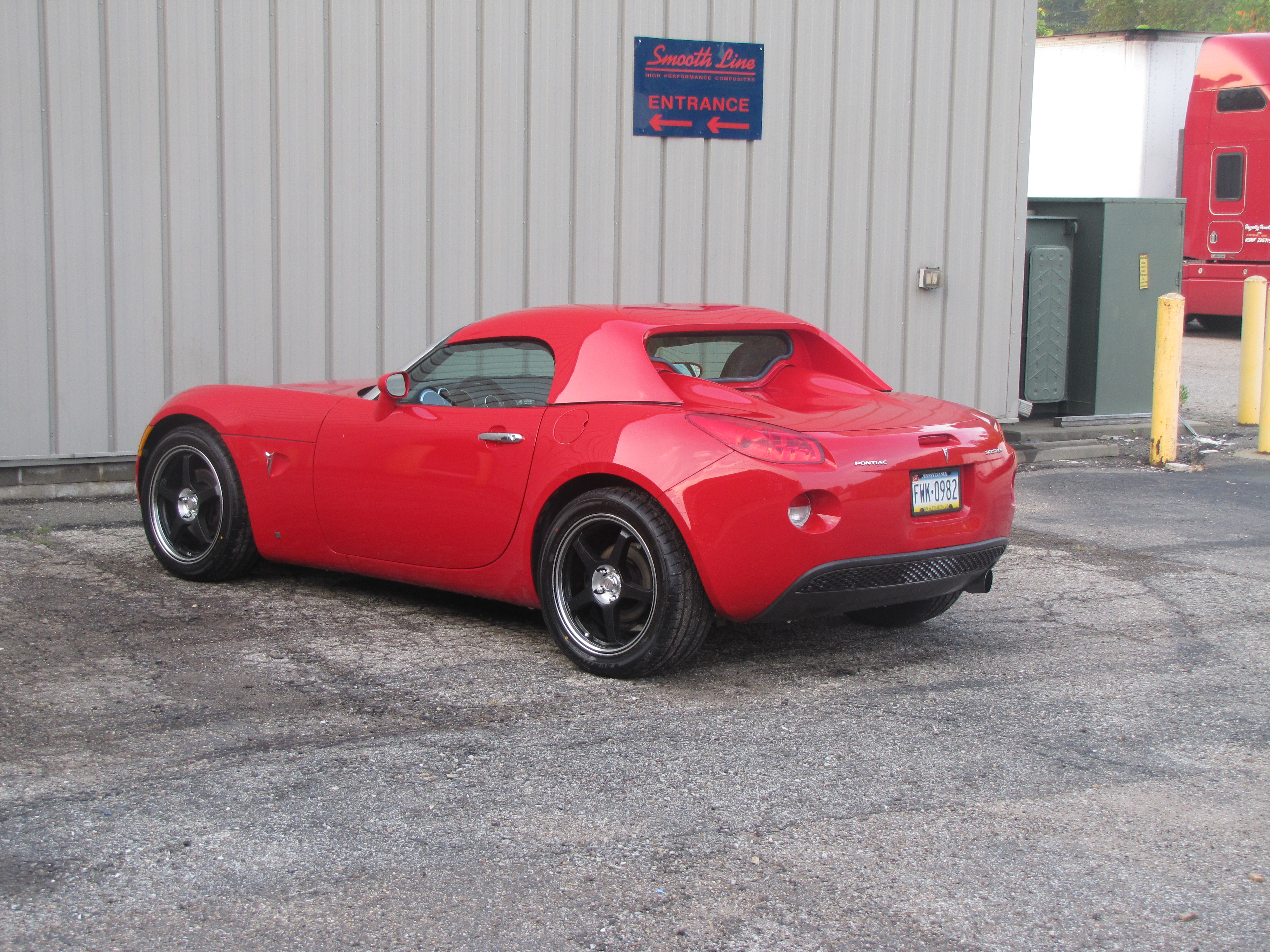 Pontiac Solstice Removable Hardtop Replacement Convertible Top Red Club Racer