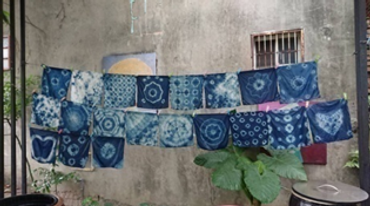 台湾学習体験、台湾体験プラン、藍染め体験、安威旅行社