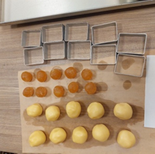 郭元益糕餅文化館パイナップルケーキ作り、学習体験