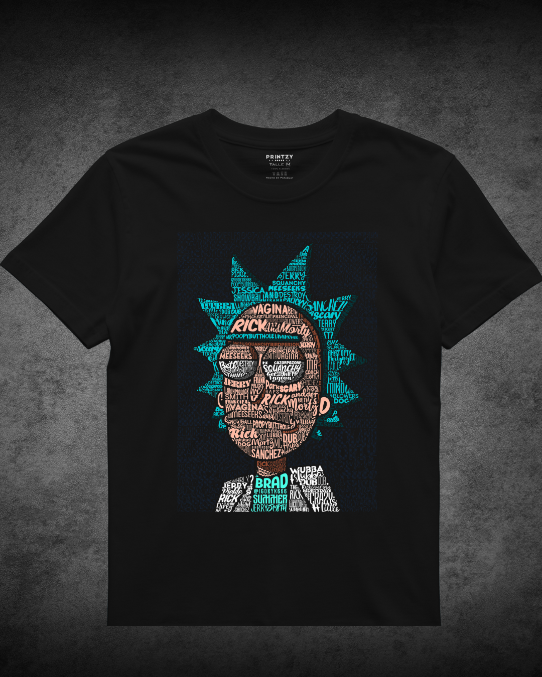 Remera Rick N Morty 01