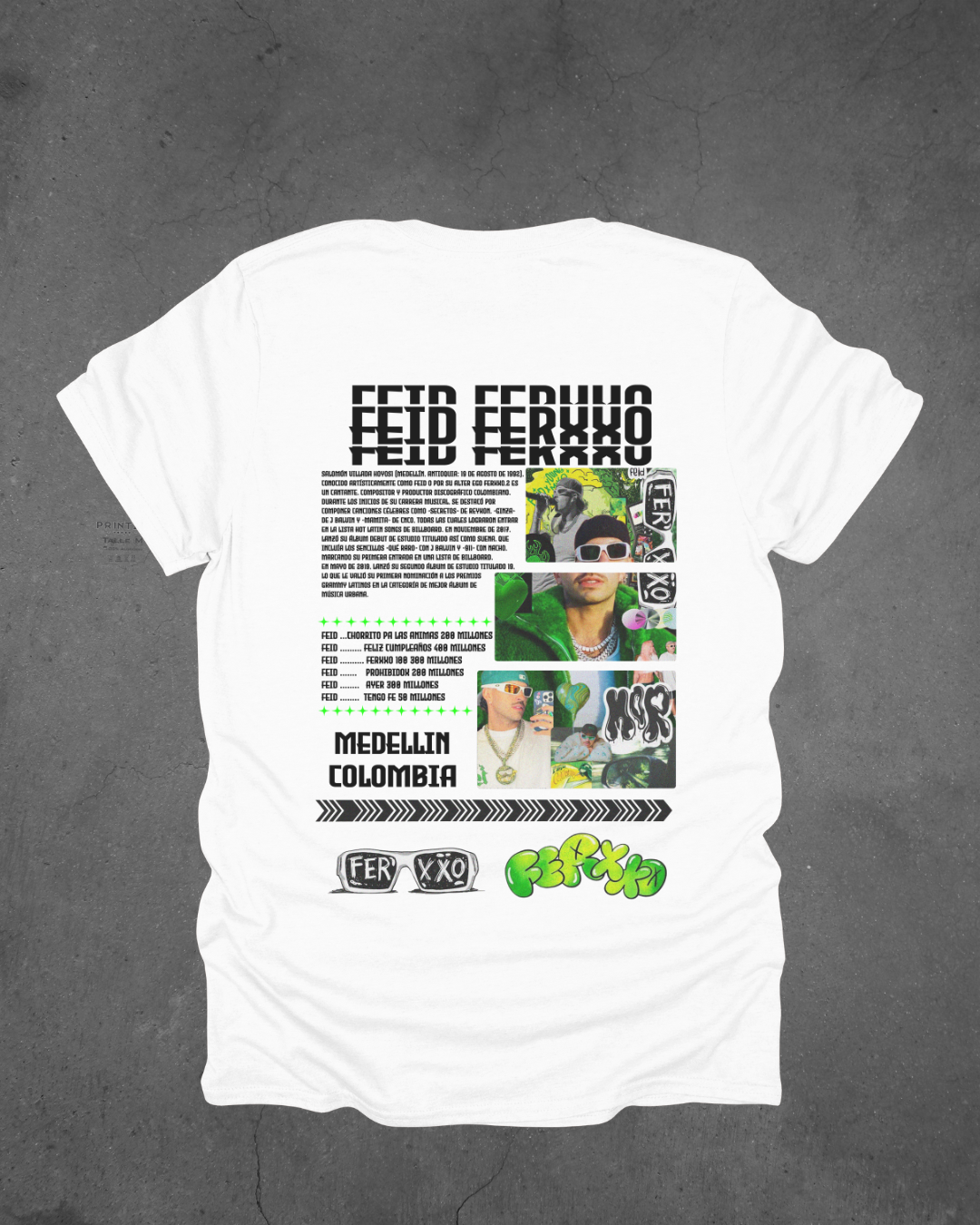 Remera Feid/Ferxxo 04