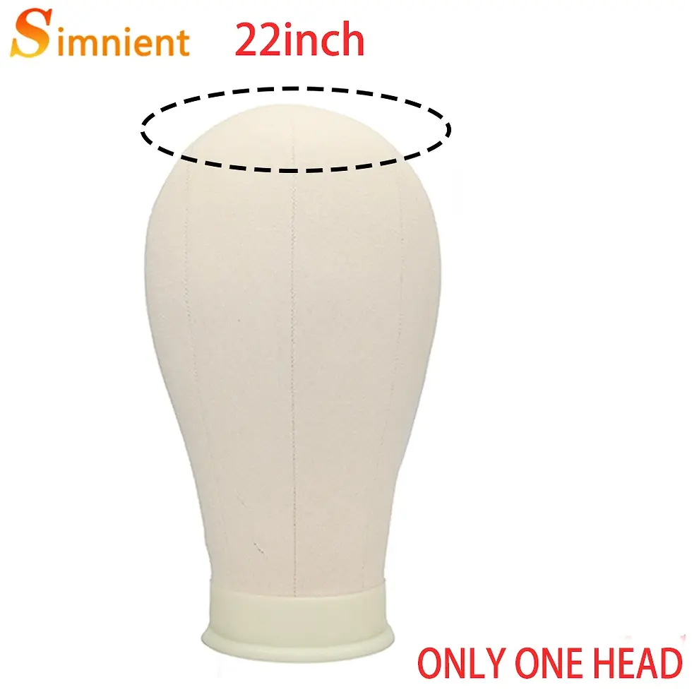 Miniatura: Training Mannequin Head Canvas Block Head Display Styling Mannequin Manikin Head