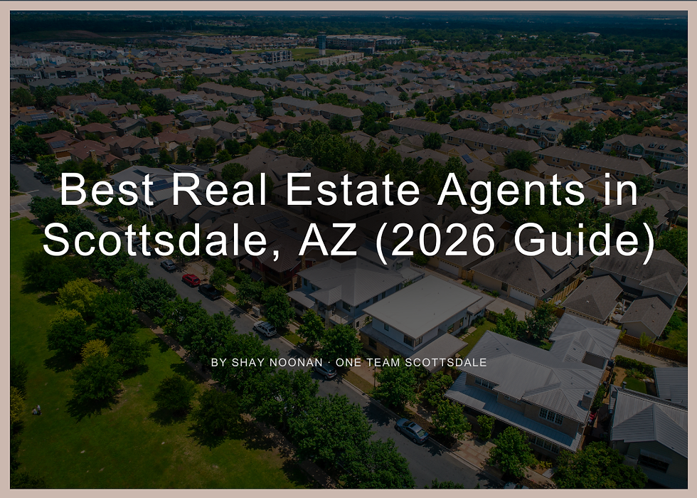 Best Real Estate Agents in Scottsdale, AZ (2026 Guide)