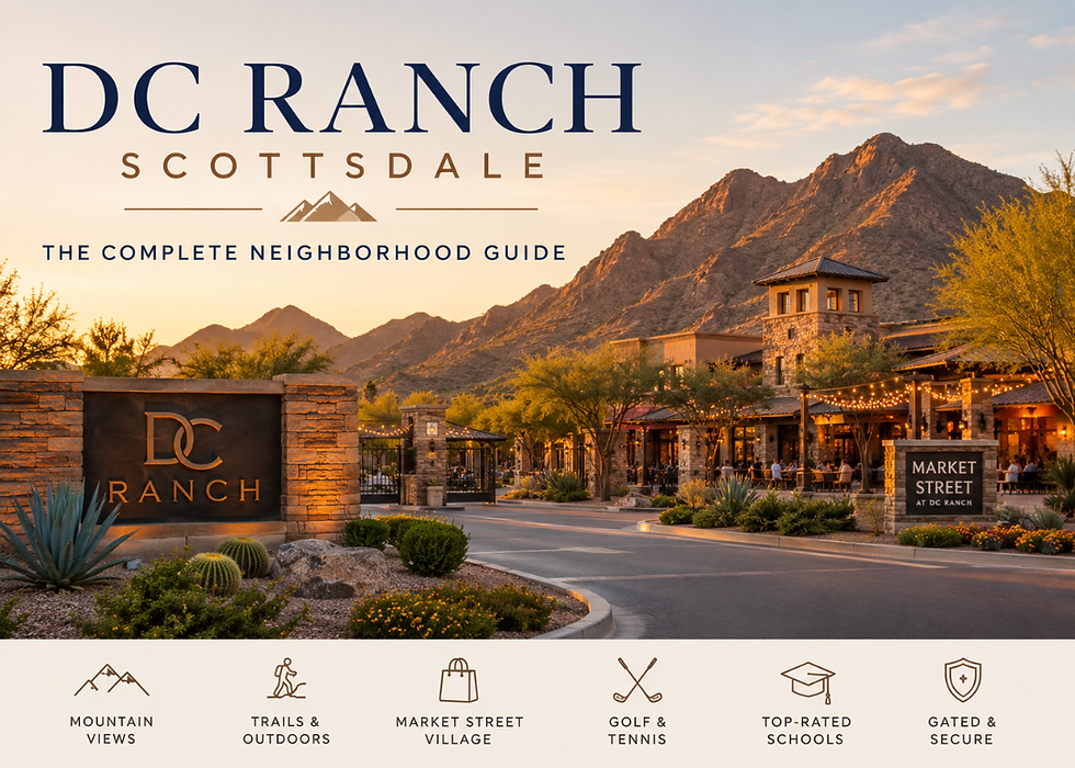 DC Ranch Scottsdale: The complete neighborhood guide